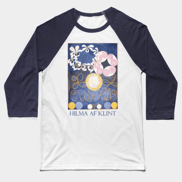 The Ten Largest by Hilma af Klint Baseball T-Shirt by Naves